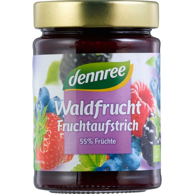 dennree Fruchtaufstrich Waldfrucht - Produktbild