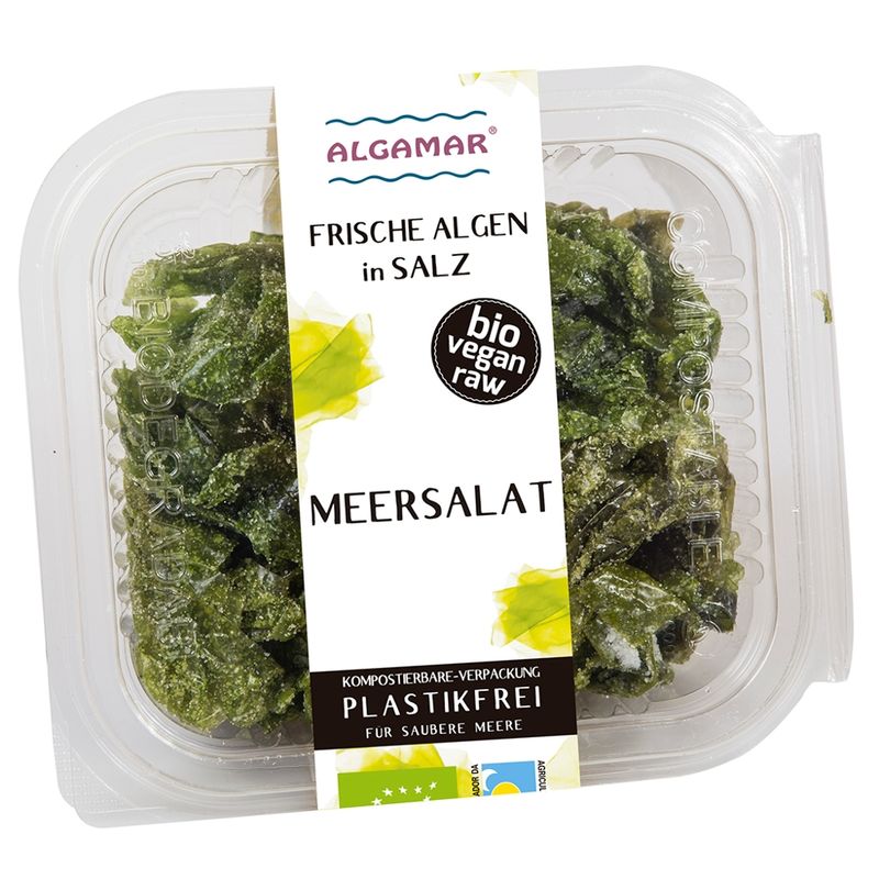 Algamar Meersalat (Frische Algen in Salz) - Produktbild