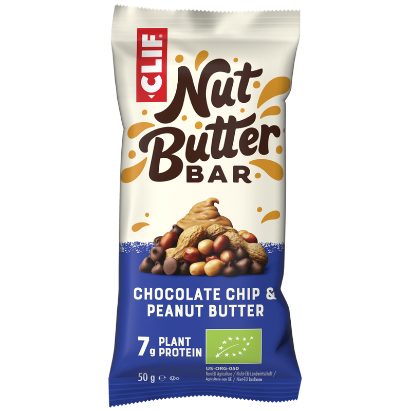 Clif Bar CLIF Bar® Energieriegel - Nut Butter Filled - Chocolate Chip & Peanut Butter, 50g - Produktbild