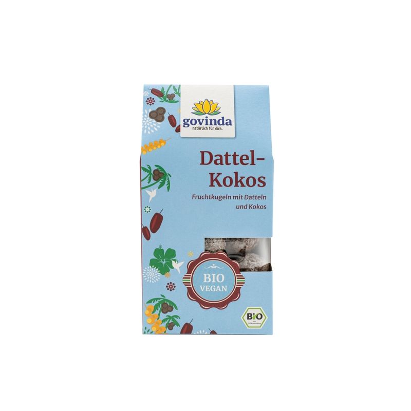 Govinda Dattel-Kokos Kugeln - Produktbild
