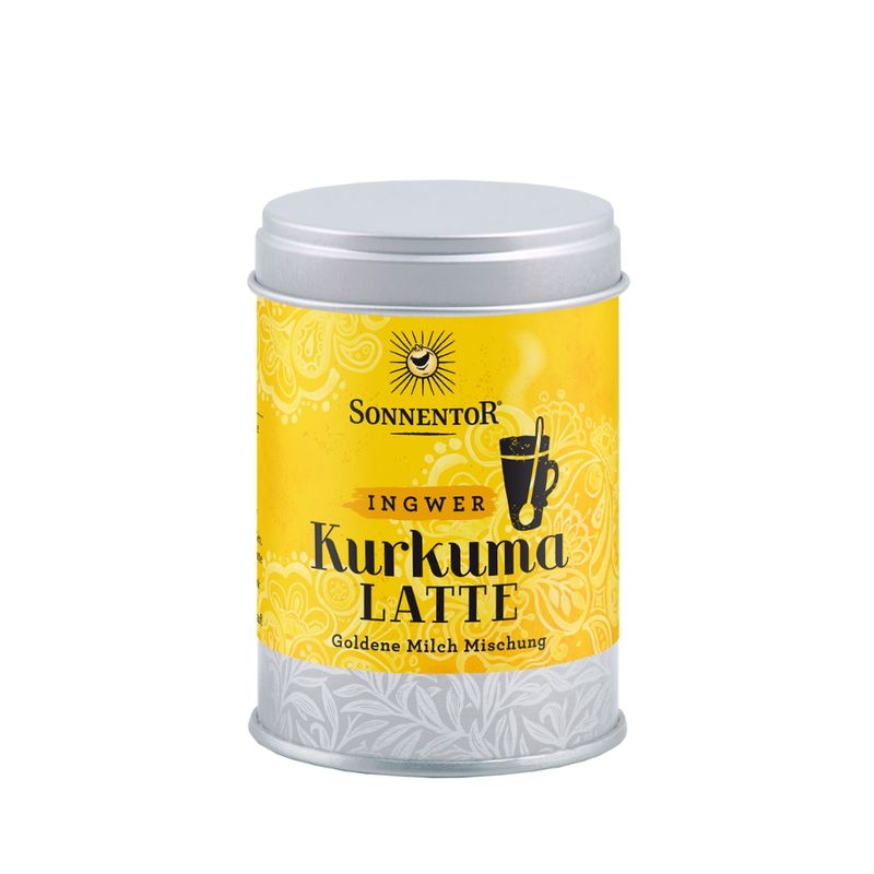 Sonnentor Kurkuma Latte Ingwer, Dose - Produktbild