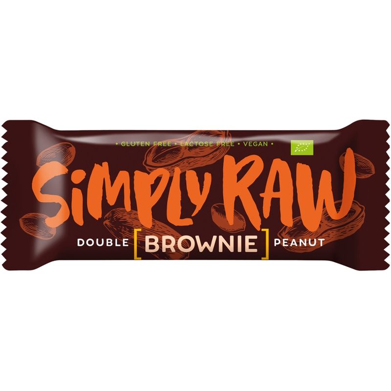 Simply Raw Brownie Double Peanut - Produktbild