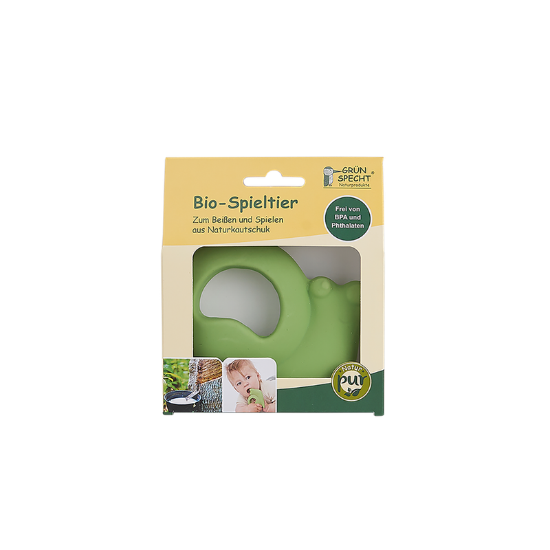 GRÜNSPECHT Naturprodukte Bio-Spieltier Schnecke, Naturkautschuk - Produktbild
