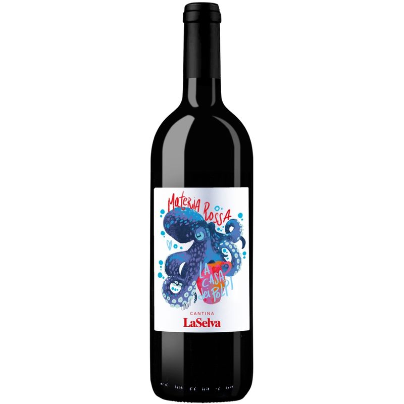 LaSelva Materia Rossa, La Casa dei Polpi - Rosso Toscana IGT 2022 - Produktbild