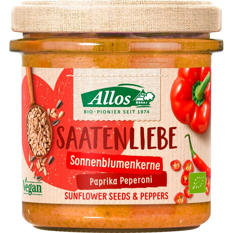 Allos Saatenliebe Sonnenblumenkerne Paprika Peperoni - Produktbild