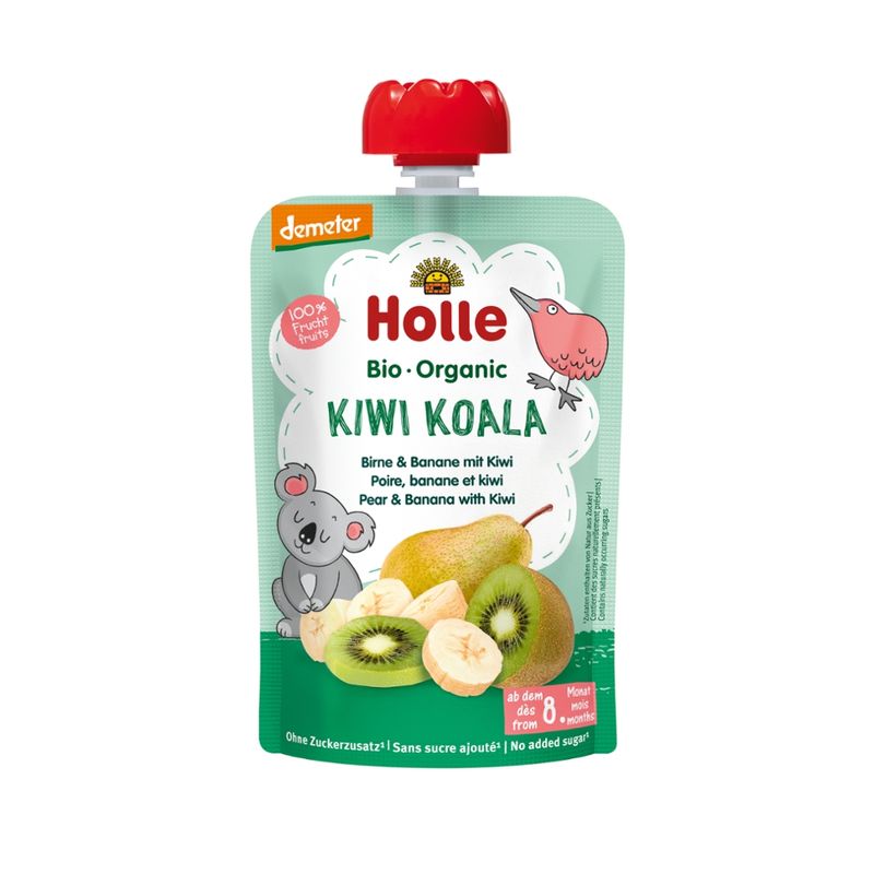Holle  Kiwi Koala - Birne & Banane mit Kiwi - Produktbild