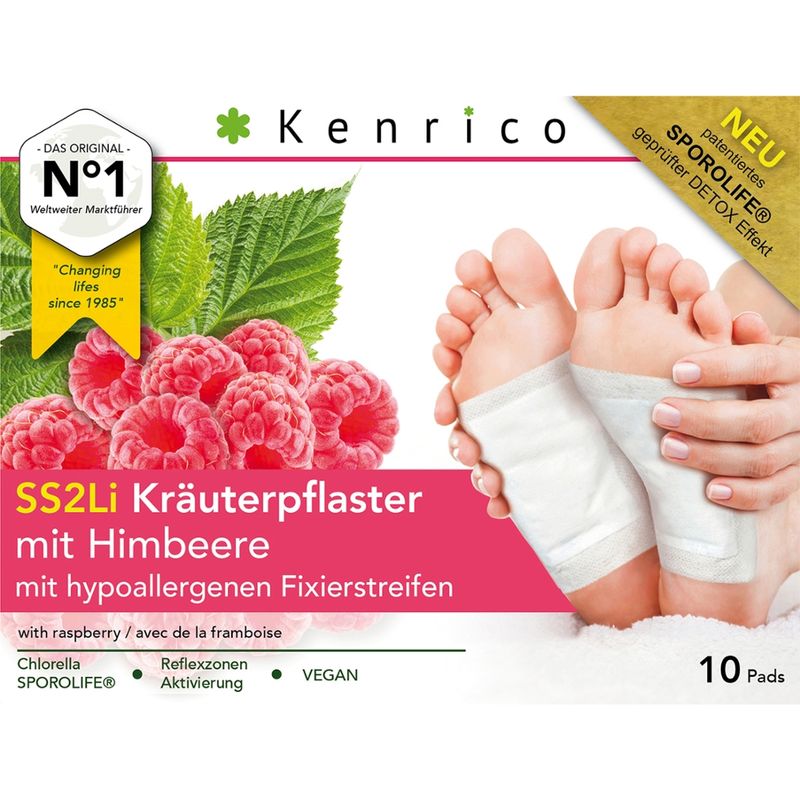 Kenrico SS2Li Kräuterpflaster mit Himbeere (10 Stk) - Produktbild