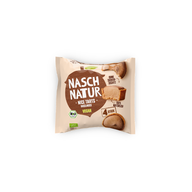 NaschNatur Haselnuss NiceTarts von NaschNatur, bio - Produktbild