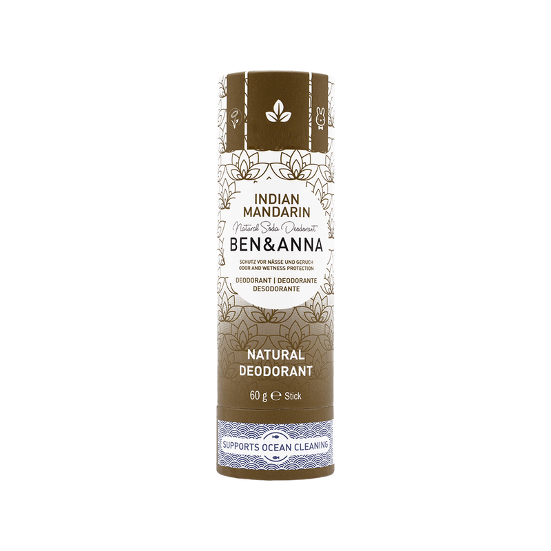 Ben&Anna Natural Care Ben&Anna Deodorant Papertube Indian Mandarine - Produktbild