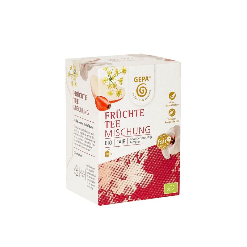 GEPA - The Fair Trade Company Früchte Tee Mischung - Produktbild