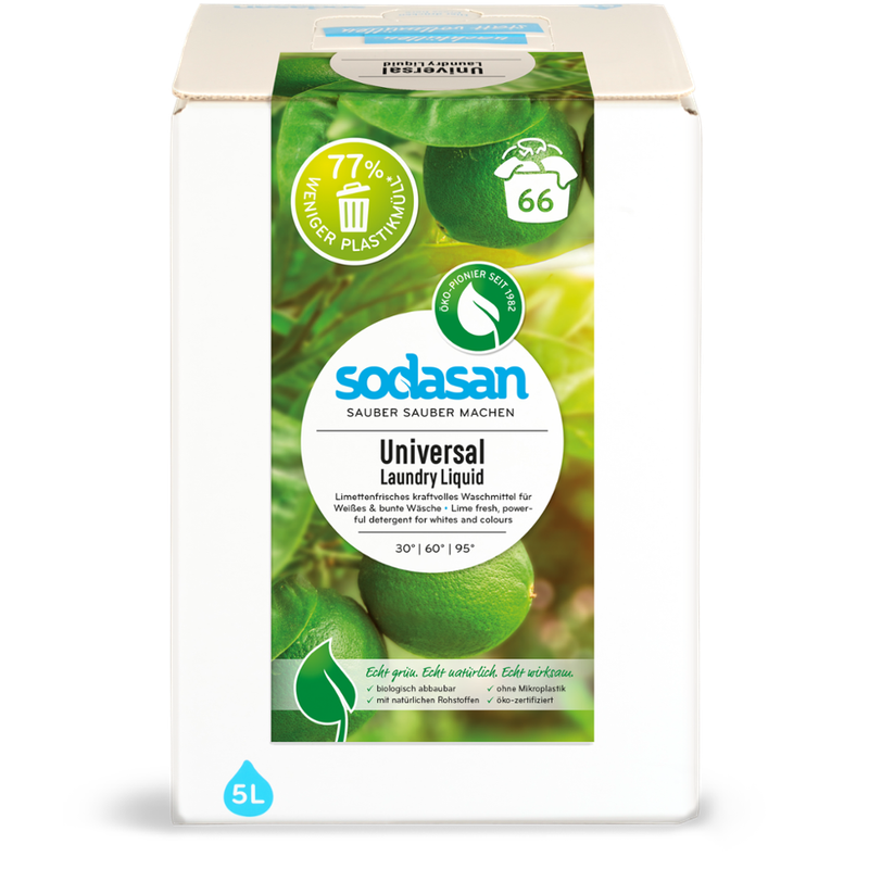 sodasan Laundry Liquid Lime 5l BiB - Produktbild