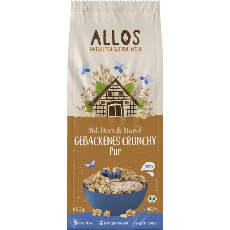 Allos Mit Herz & Hand Gebackenes Crunchy Hafer - Produktbild