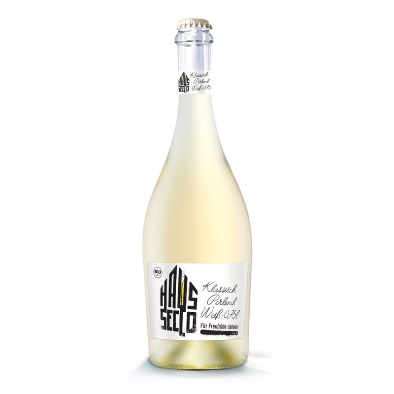 HAUSSECCO HAUSSECCO - Für Freu[n]de daheim (weiß) - Produktbild