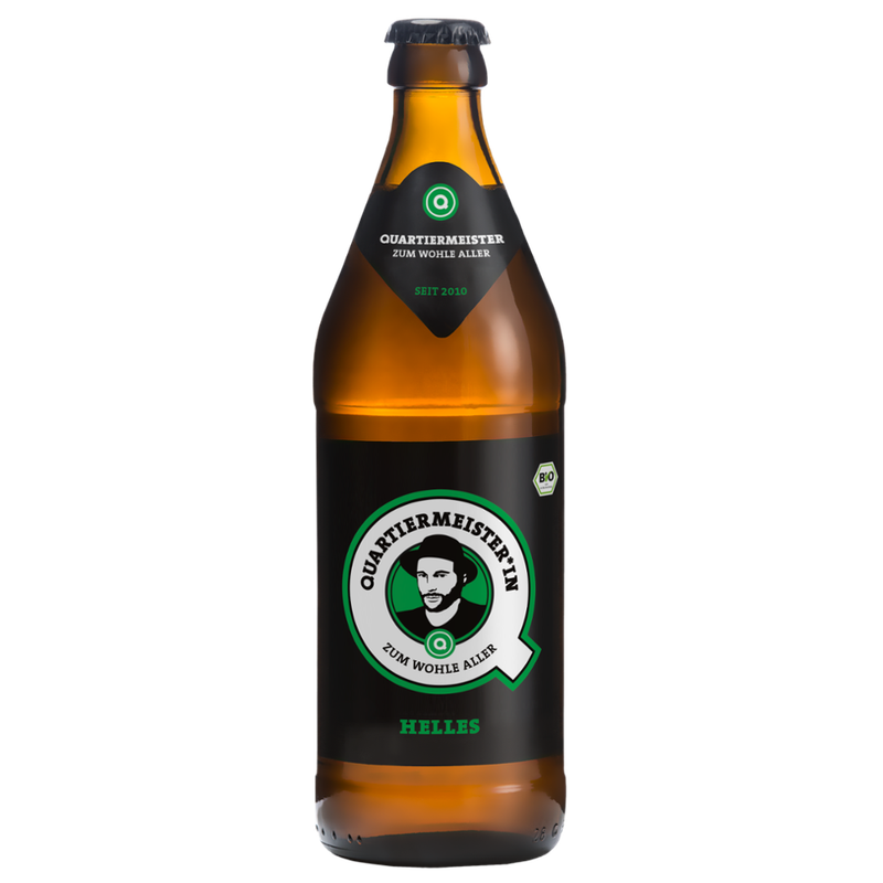 Quartiermeister*in - Zum Wohle Aller Quartiermeister SÜD - Bio-Helles 0,5l - Produktbild