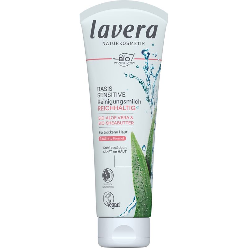lavera Basis Sensitive Reinigungsmilch - Produktbild