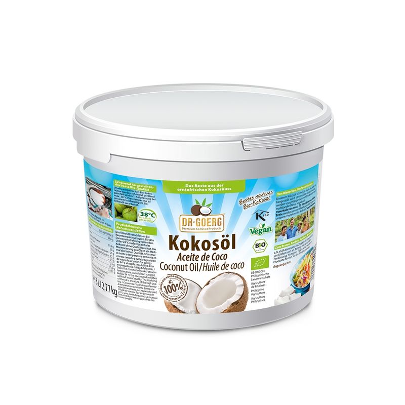 Dr. Goerg Dr. Goerg Premium Bio-Kokosöl 3 l - Produktbild