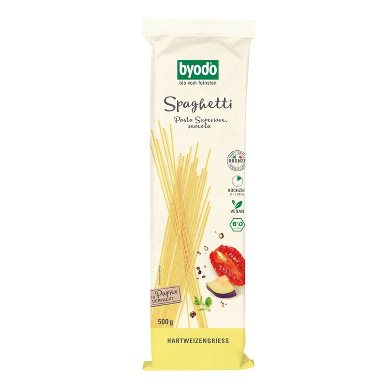 Byodo Byodo Spaghetti, semola - Produktbild