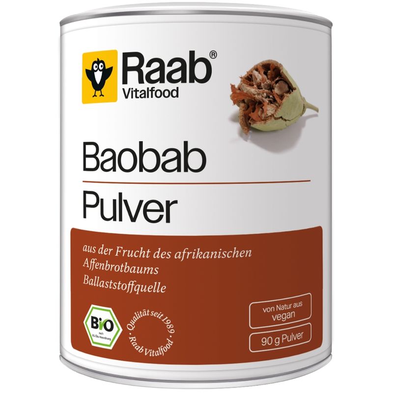 Raab Vitalfood Bio Baobab Pulver - Produktbild