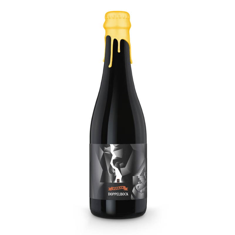 VULKAN Vulkan BIO Bourbon Barrel Doppelbock 0,375l - Produktbild