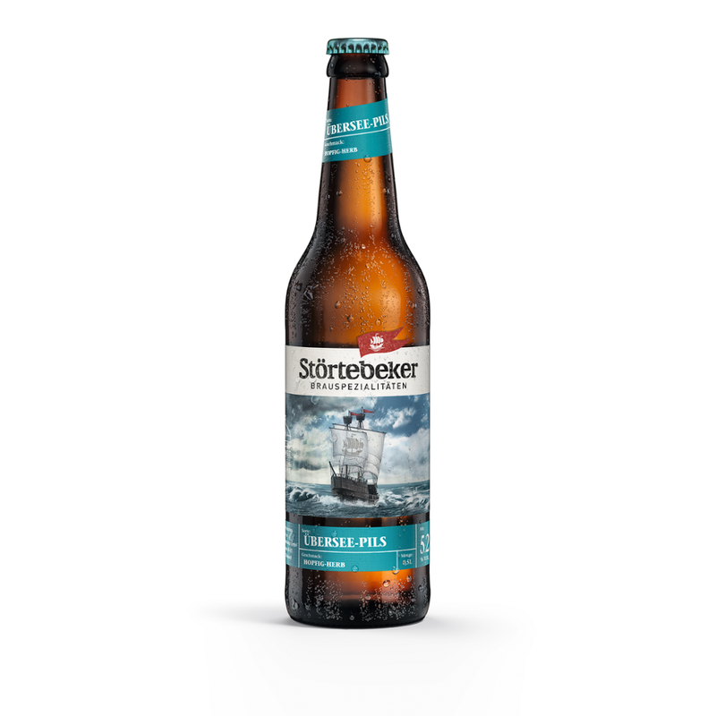 Störtebeker  Störtebeker  Übersee-Pils 0,5l - Produktbild