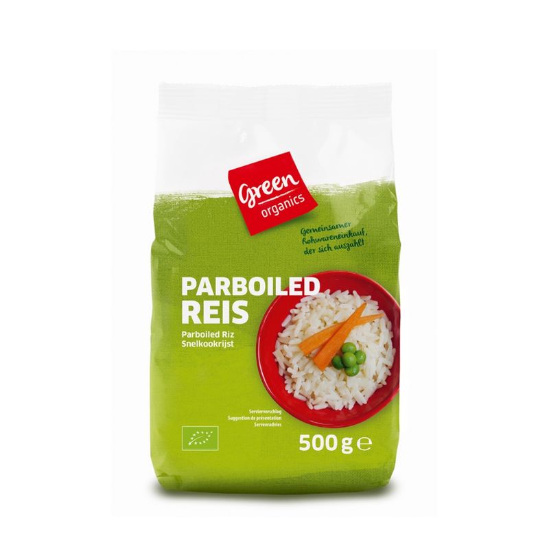 greenorganics Parboiled Reis 500g - Produktbild