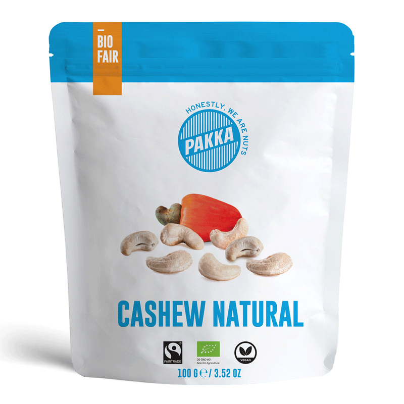 Pakka Cashew Nature, Bio & Fairtrade, 100g - Produktbild