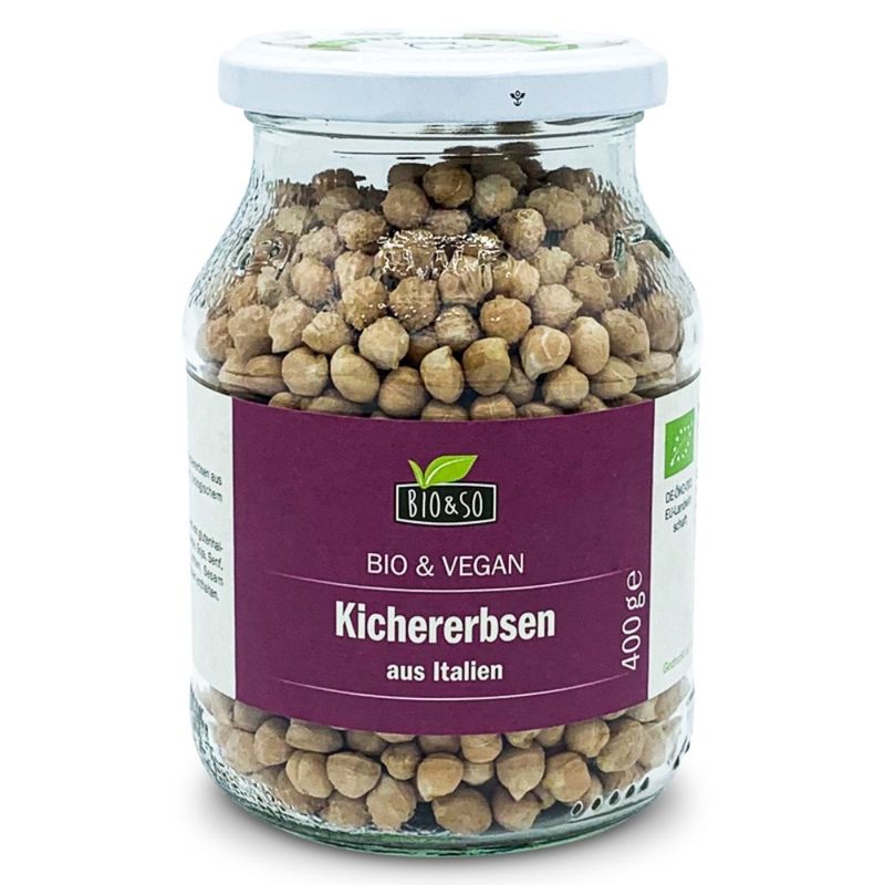 Bio&So Kichererbsen, 400g - Produktbild