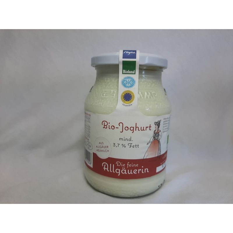 Feine Allgäuerin Feine Allgäuerin Naturjoghurt aus Heumilch mit natürlchem Fettgehalt - Produktbild
