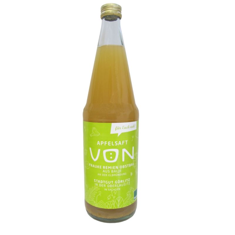 VON Apfelsaft Bioland VON - Produktbild