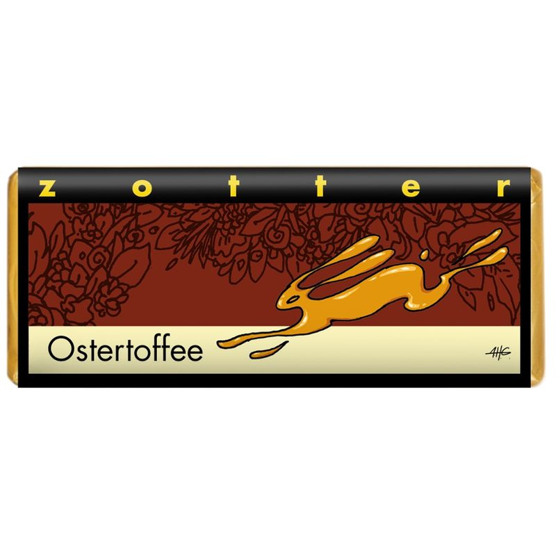 Zotter Schokolade Ostertoffee - Brown Butter Toffee - Produktbild