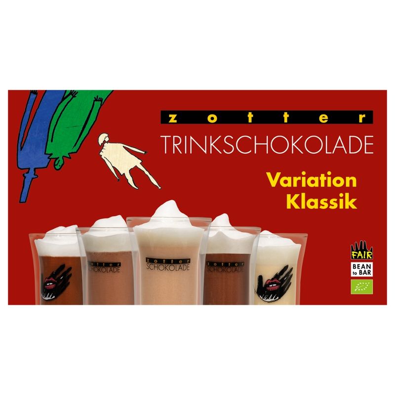 Zotter Schokolade Trinkschokolade Variation Klassik - Produktbild