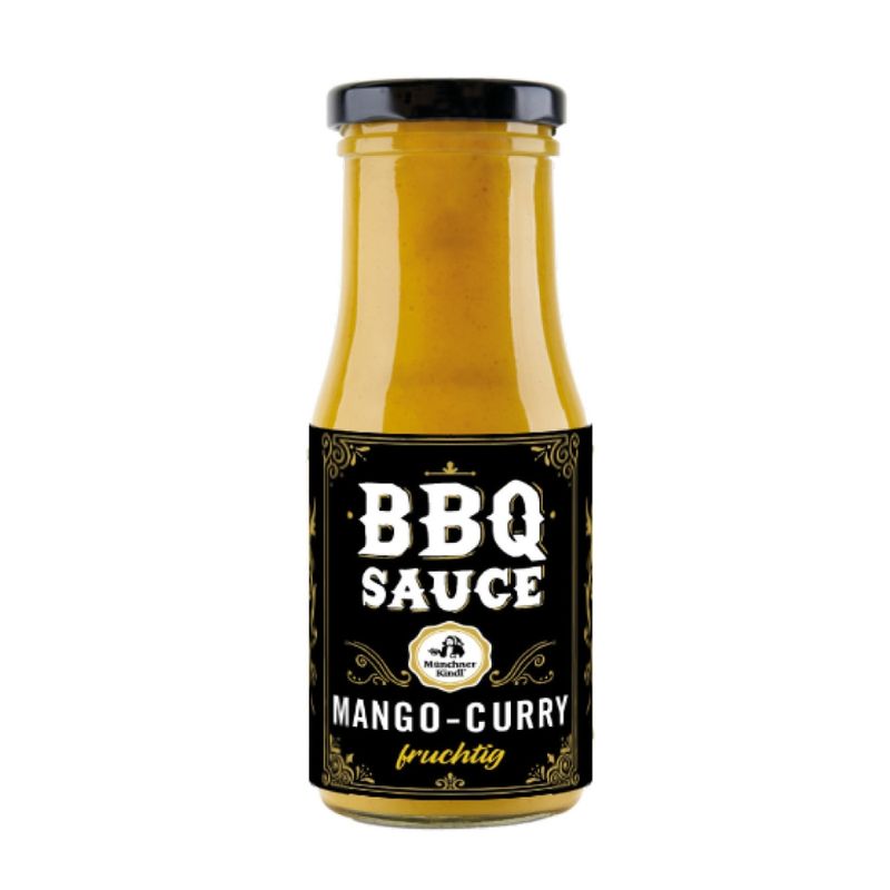 Münchner Kindl Senf Münchner Kindl Feinkost Sauce Mango-Curry Bio - Produktbild