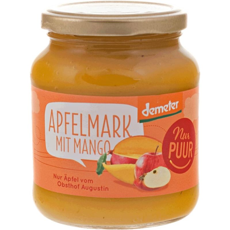 Nur Puur Apfelmark mit Mango, aus Augustin Äpfeln - Produktbild