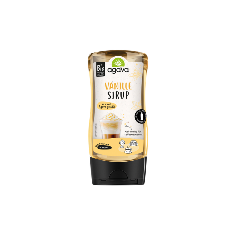 Agava Vanillesirup - Produktbild