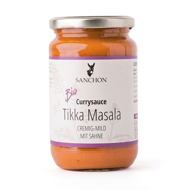 Sanchon FS Currysauce Tikka Masala, 320 ml, SANCHON, bio - Produktbild