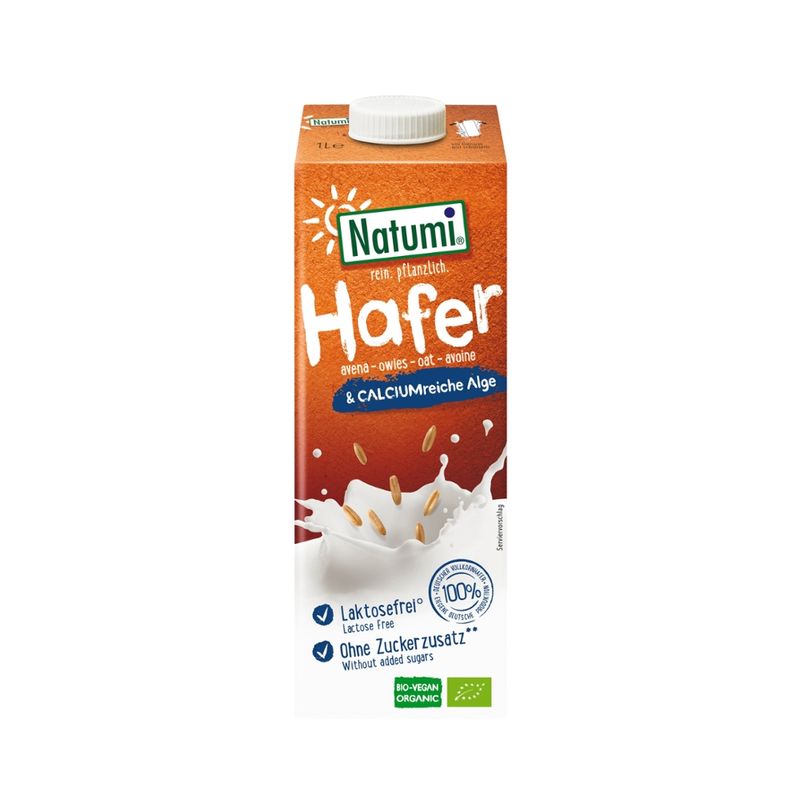 Natumi Natumi BIO Hafer Calcium Alge Drink 1L - Produktbild