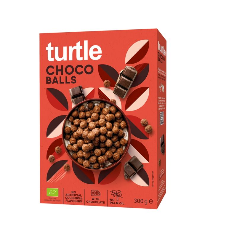 Turtle - Better Breakfast Choco Balls Bio - Produktbild