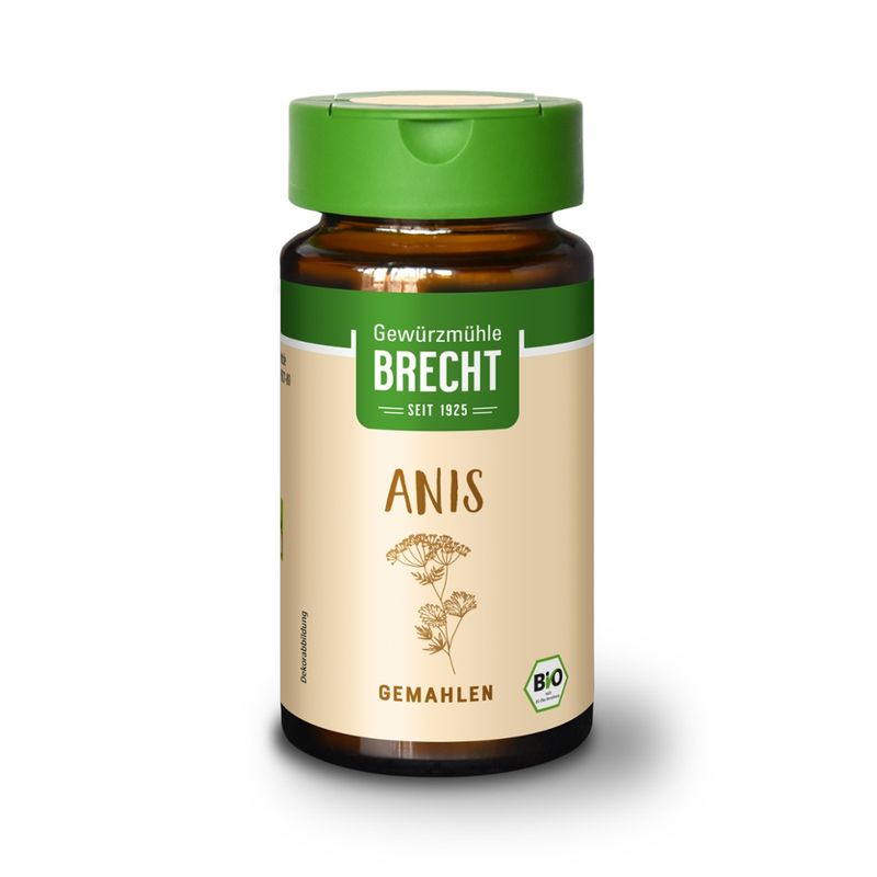 Gewürzmühle Brecht Anis gemahlen-Glas - Produktbild
