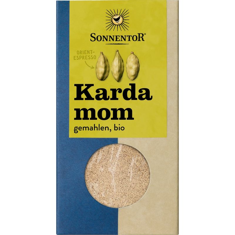 Sonnentor Kardamom gemahlen, Packung - Produktbild