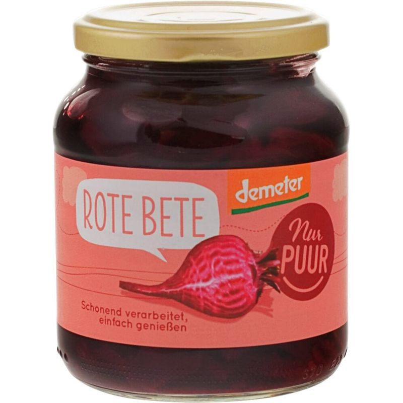 Nur Puur Rote Bete Demeter - Produktbild