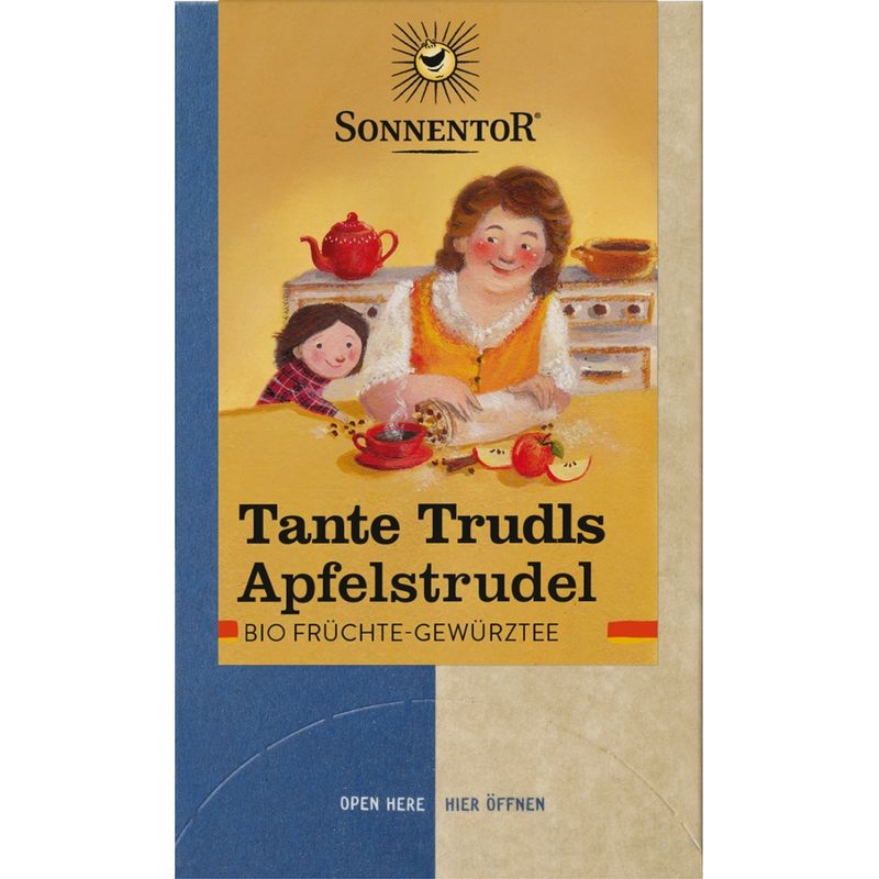 Sonnentor Tante Trudls Apfelstrudel, Doppelkammerbeutel - Produktbild