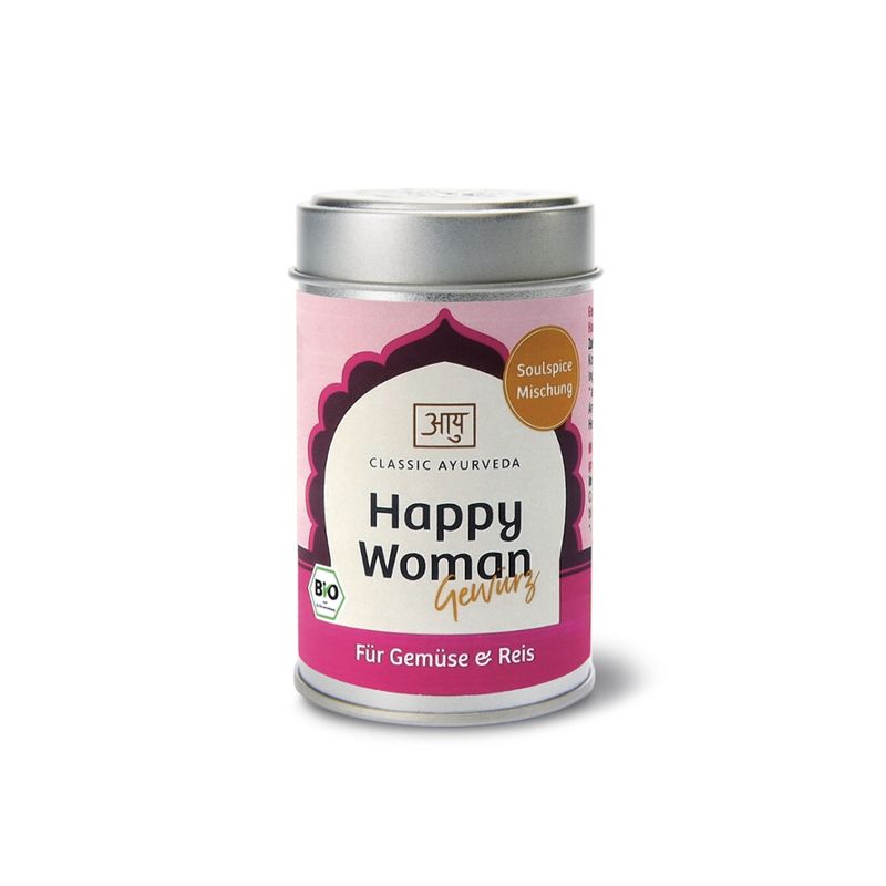 Classic Ayurveda Happy Woman Gewürz, bio, 50 g - Produktbild