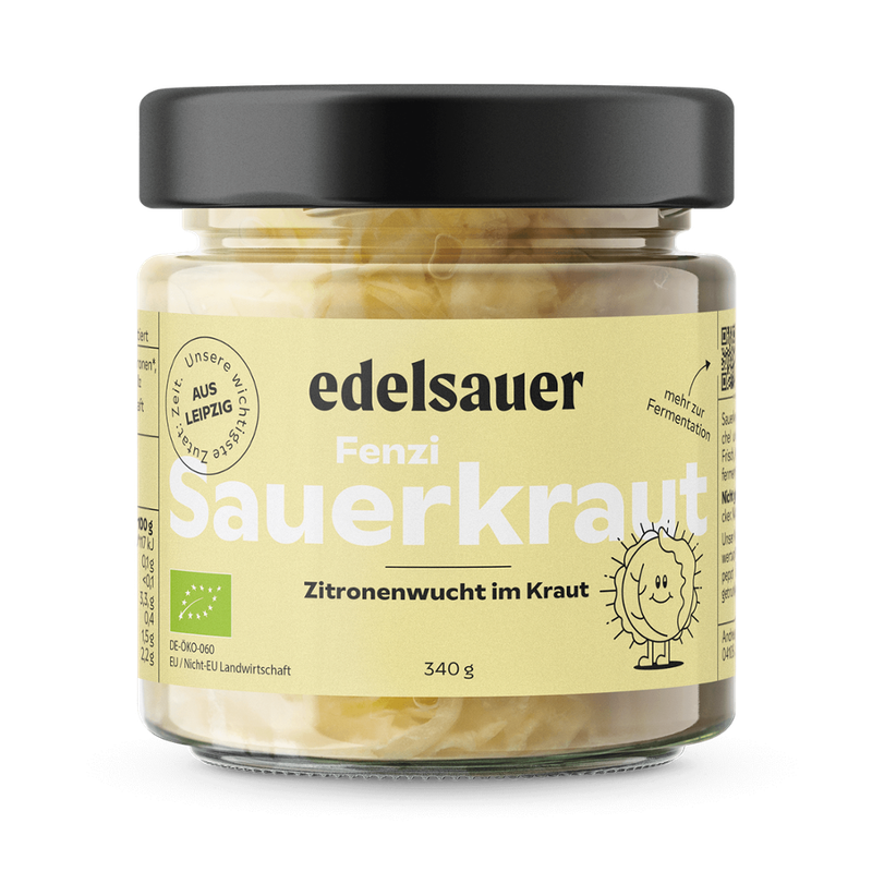 edelsauer Fenzi Sauerkraut - Zitronenwucht im Kraut - Produktbild