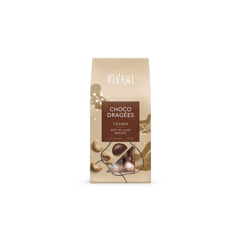 Vivani Choco Dragées Cashew - Produktbild