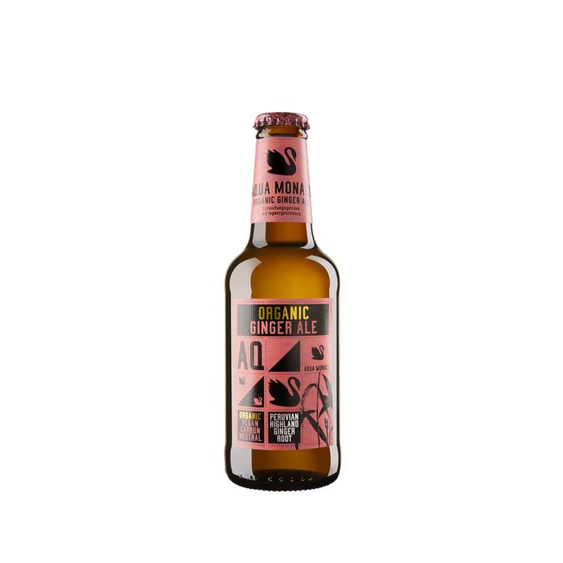 Aqua Monaco Organic Ginger Ale - Produktbild