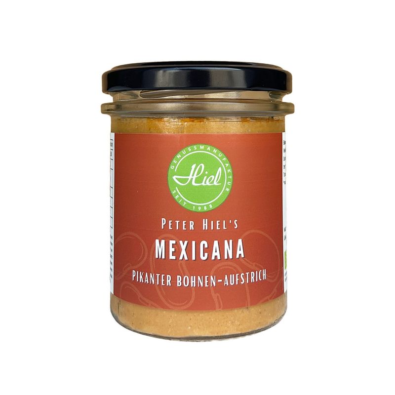Hiel - Vegetarische Feinkost Mexicana - Pikanter Bohnen-Aufstrich - Produktbild