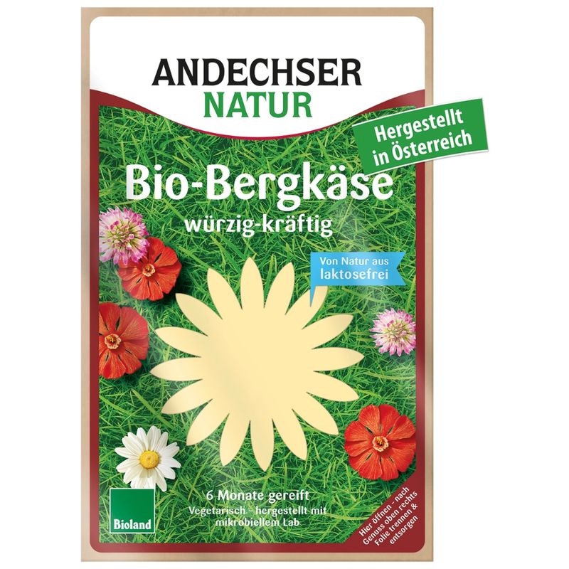Andechser Natur AN Bio-Bergkäse 50% - Produktbild