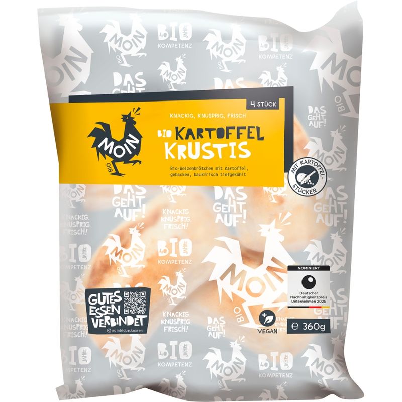 Moin Bio Backwaren Bio Kartoffel Krusti - Produktbild