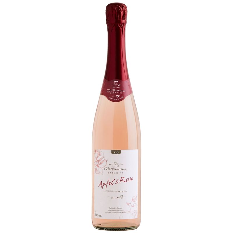 Clostermann Apfel & Rose, Apfeltischperlwein - Produktbild