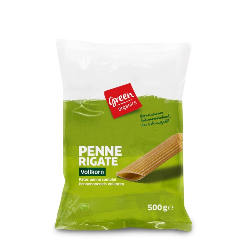 greenorganics Penne Rigate Vollkorn - Produktbild